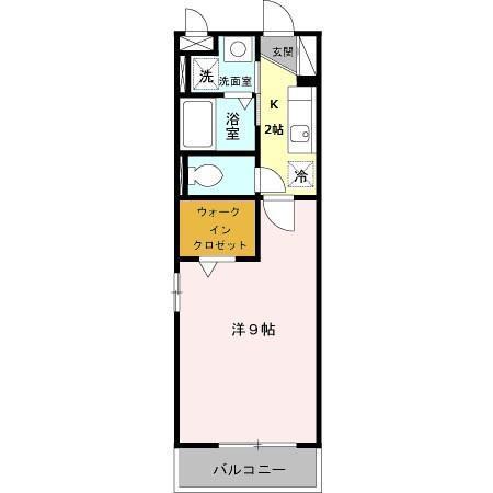エクレール宮本（306） 間取り図画像