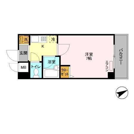 フォアグランデ（406） 間取り図画像