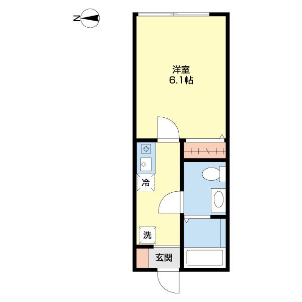 Ｄｉｃｕｏｒｅ北柏（0202） 間取り図画像