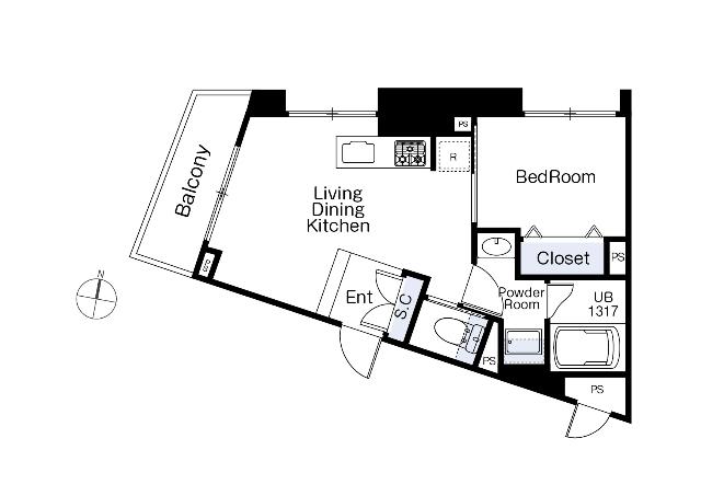 グランデュオ大森山王２ 間取り図画像