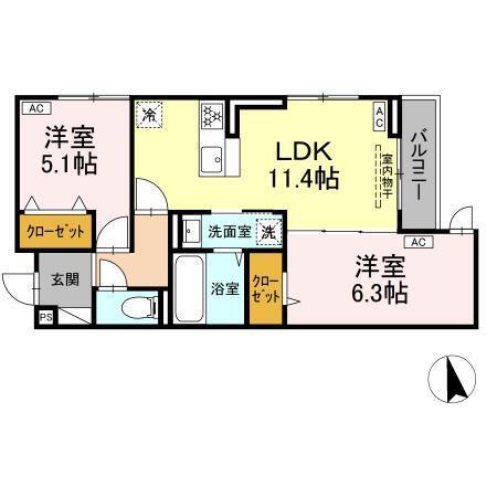 (仮称)徳丸7丁目PJ（205） 間取り図画像