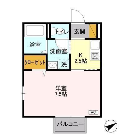 セジュール津田沼（203） 間取り図画像