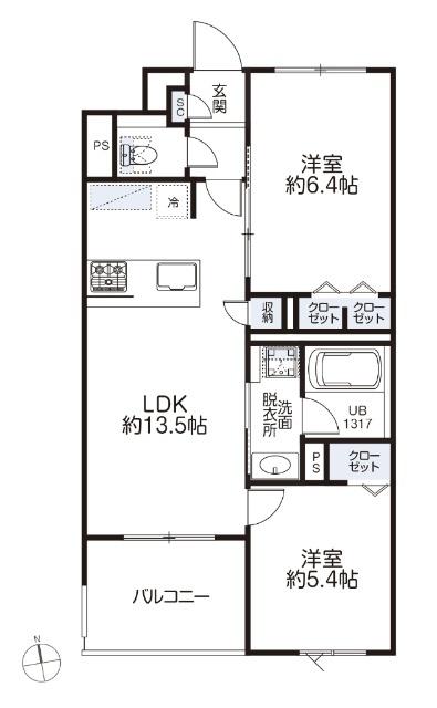 リーフガーデン浦安 間取り図画像