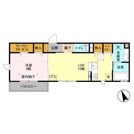 プランドール（103） 間取り図画像