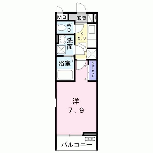 ライジング・プレイス（109） 間取り図画像