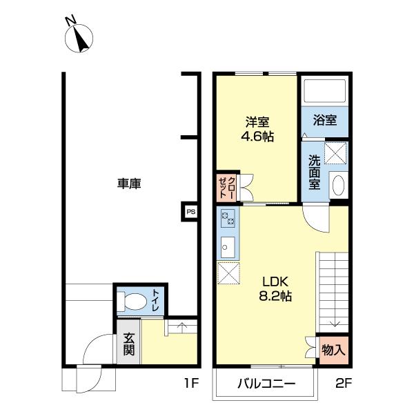 ベースセグレタ（0001） 間取り図画像