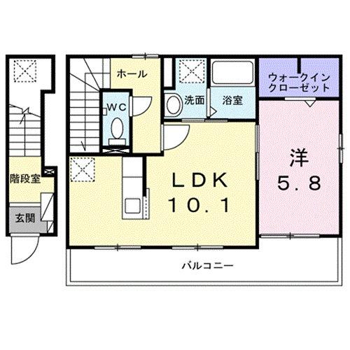 さくらガーデン（204） 間取り図画像