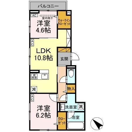 D-Lupinus（303） 間取り図画像