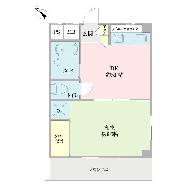 山本ハイツ（0203） 間取り図画像