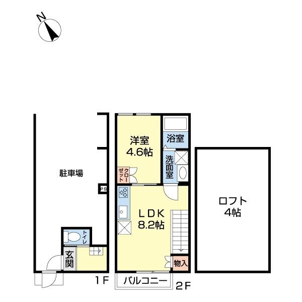 ベースセグレタ（0005） 間取り図画像