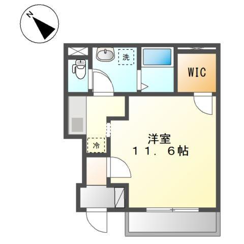 クレシア 間取り図画像