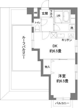 カスタリア新宿7丁目（0501） 間取り図画像