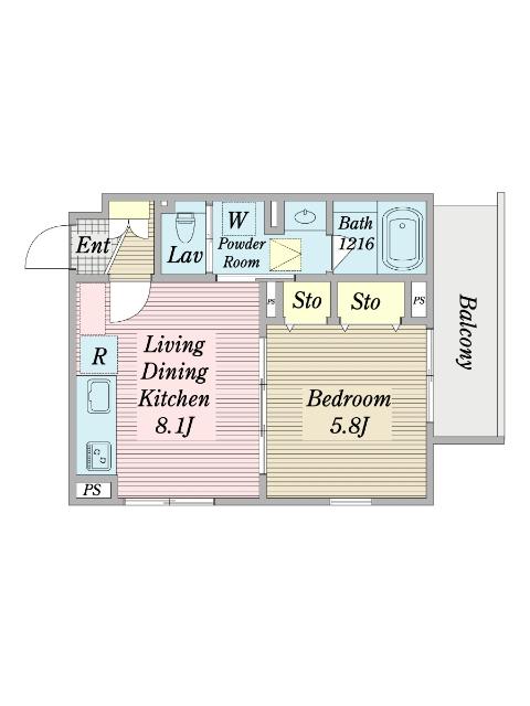 ツーハウゼ亀戸（0103） 間取り図画像