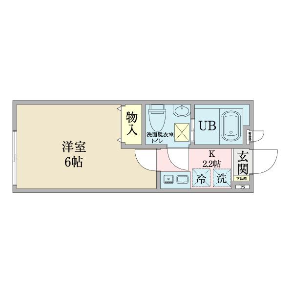 ビューラー鹿島田 間取り図画像