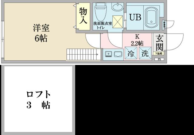 ビューラー鹿島田 間取り図画像