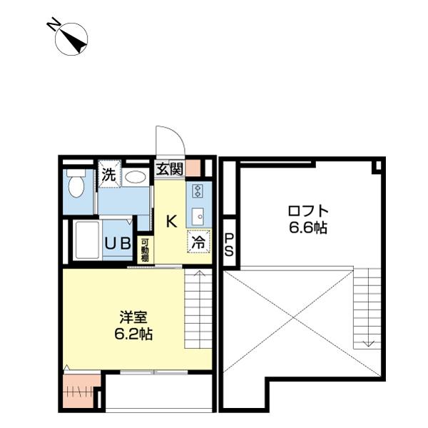 ｒｏｂｏｔ　ｈｏｍｅ　北柏Ⅲ（0103） 間取り図画像