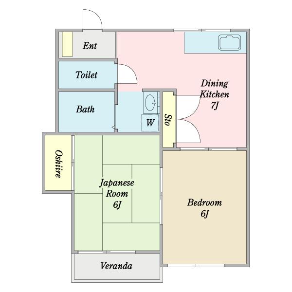 ハイツＪＰ 間取り図画像