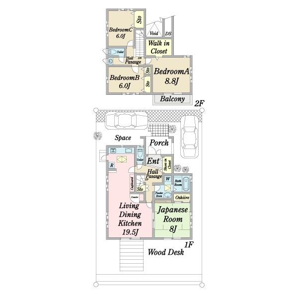 おゆみ野１丁目戸建（0001） 間取り図画像
