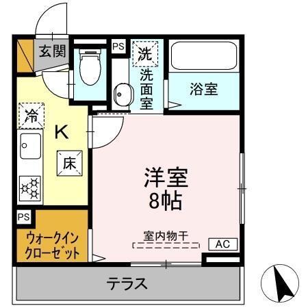ソレイユ（101） 間取り図画像