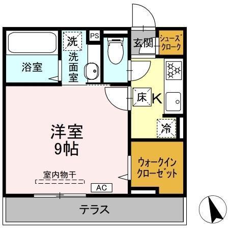 ソレイユ（105） 間取り図画像