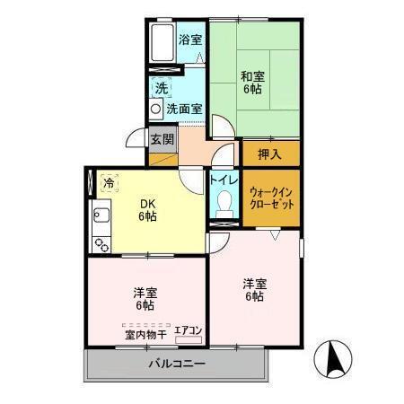 ジュネススズキ（301） 間取り図画像