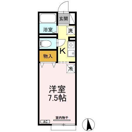 セジュール・アイ（101） 間取り図画像