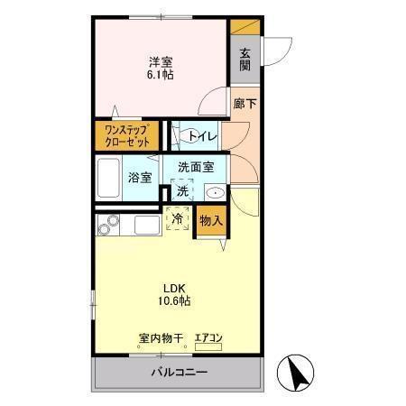 プレジオ（305） 間取り図画像