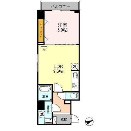 ソラシエスタ（305） 間取り図画像