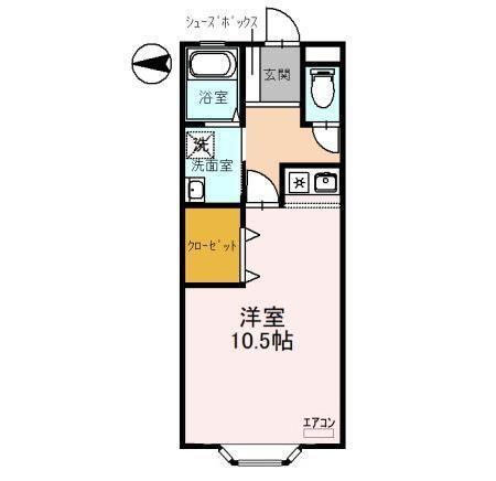 プラザ・ヒルトップ（303） 間取り図画像