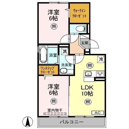 ハーヴェスト東町（305） 間取り図画像