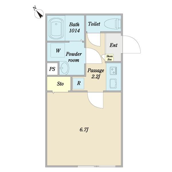 レクス大崎（0302） 間取り図画像