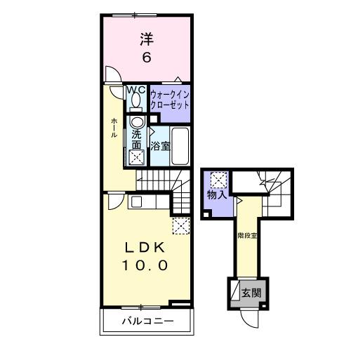 グランディール（202） 間取り図画像