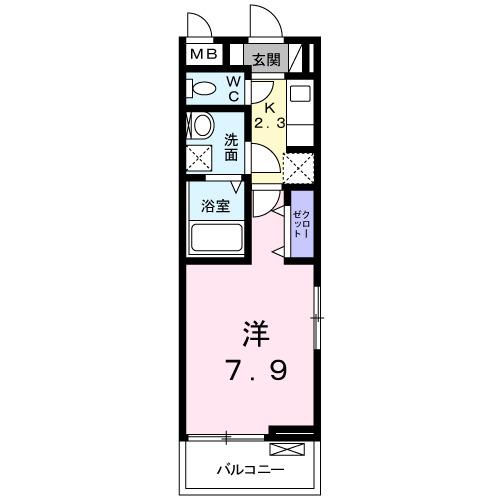 ルミナス（201） 間取り図画像