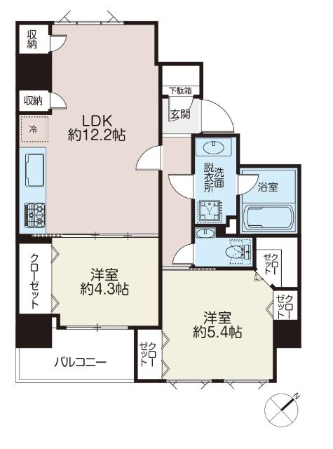ＲＯＣＨＥ　ＬＩＥＮ（0301） 間取り図画像