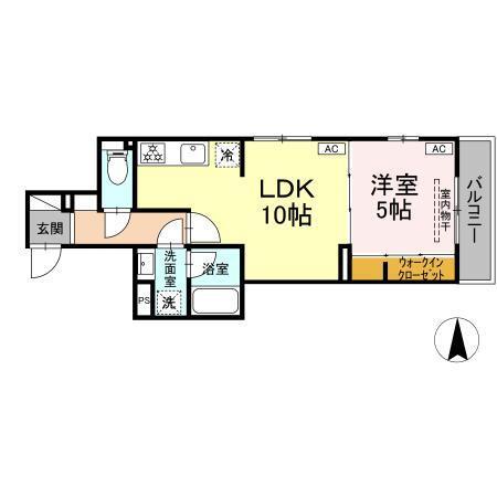 D-abanico（202） 間取り図画像