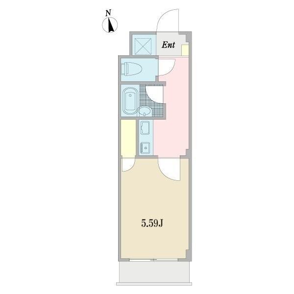 蕨プラザＬ 間取り図画像