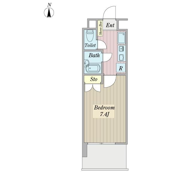 ビアン川崎（0204） 間取り図画像