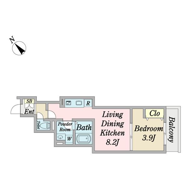 フォレ池上 間取り図画像