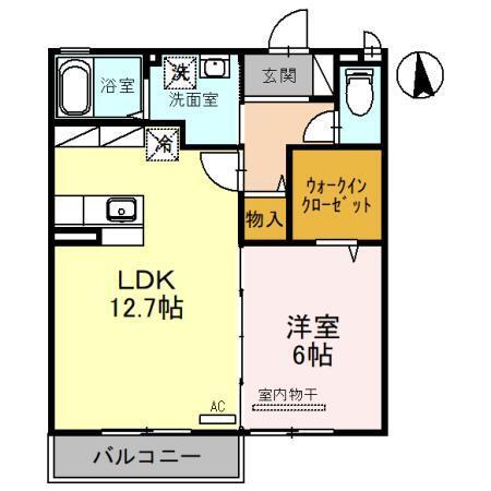 クオーレ（203） 間取り図画像
