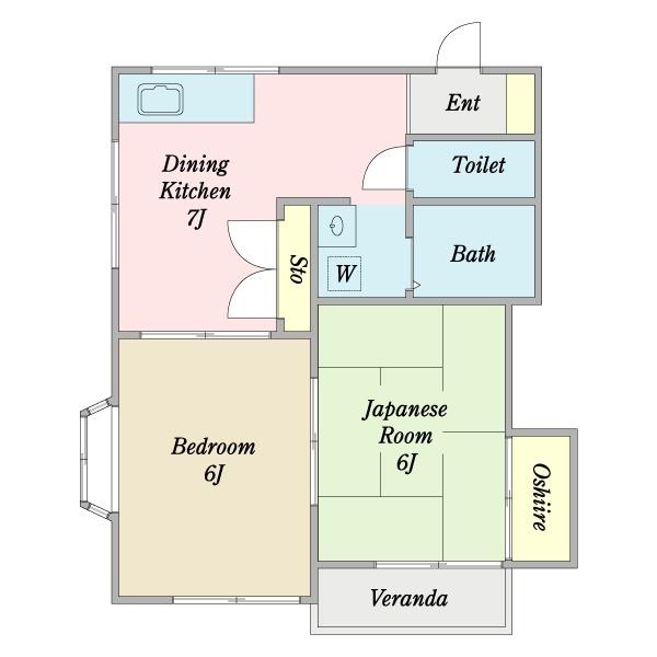 ハイツＪＰ 間取り図画像