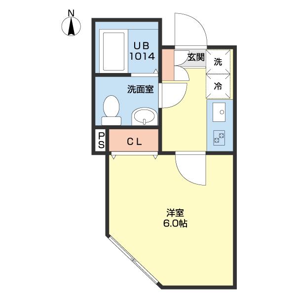 ＫＥＩＡＩ　ＲＥＳＩＤＥＮＣＥ　北柏（0101） 間取り図画像