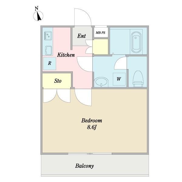 ｂｉｌｔｃｉｔｙお花茶屋（0103） 間取り図画像