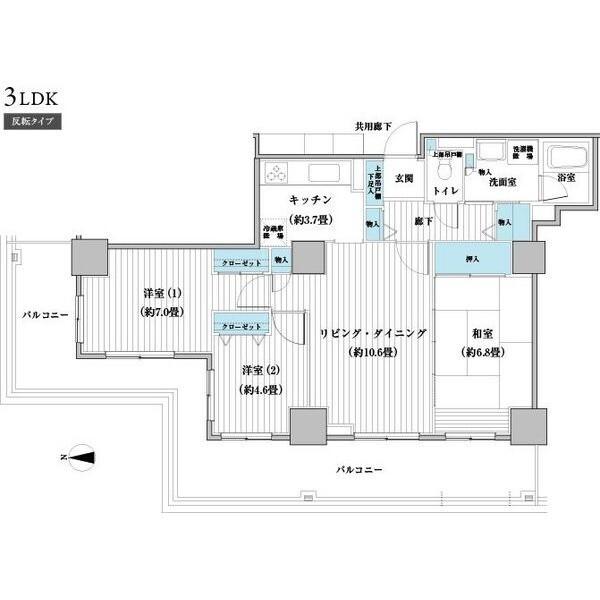 ベルタワー（1101） 間取り図画像