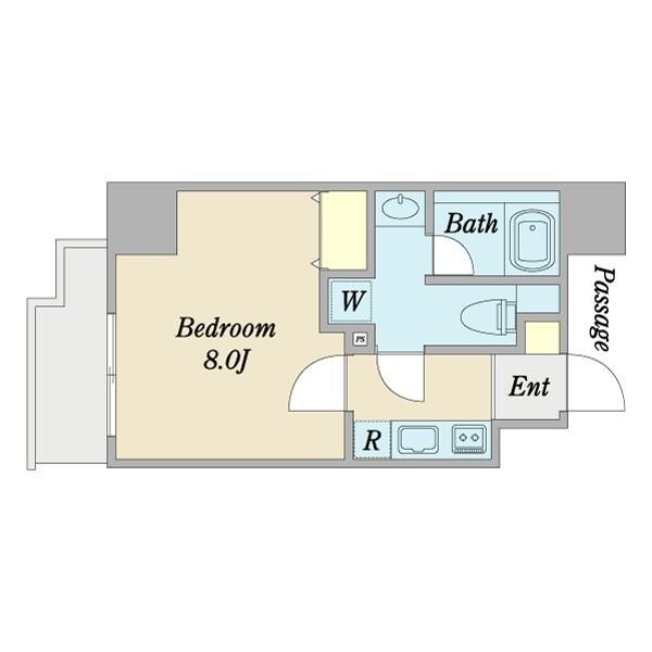 オークスクエア大森 間取り図画像