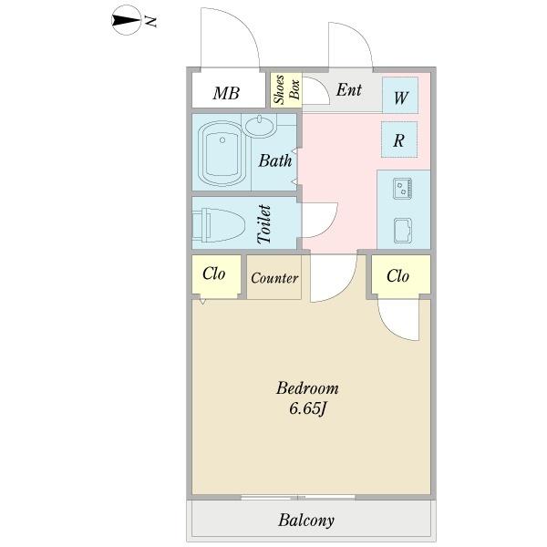 リアルジョイ東船橋壱番館（0103） 間取り図画像