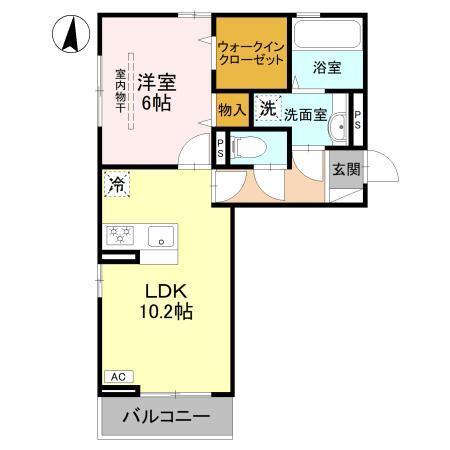 グランステラ（303） 間取り図画像