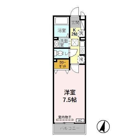 コンフォルト　Ⅰ（103） 間取り図画像