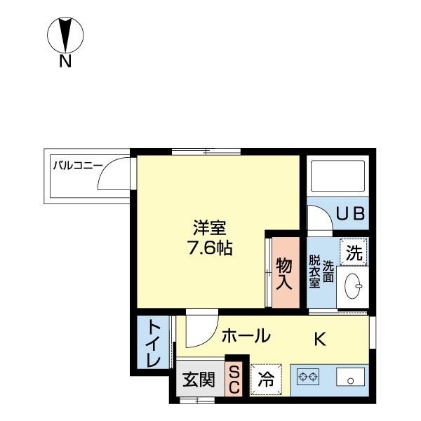 ベリーノサテア（0205） 間取り図画像