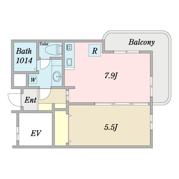 プロシード新高円寺（0412） 間取り図画像