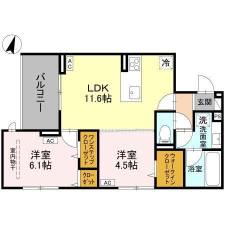 浦和美園PJ　Ⅱ（203） 間取り図画像